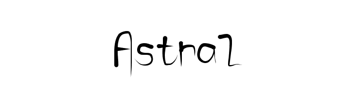 Astral  नि: शुल्क फ़ॉन्ट्स डाउनलोड