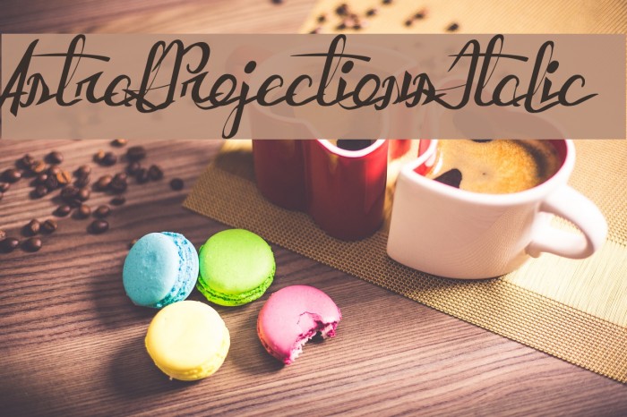 AstralProjectionsItalic Example 1