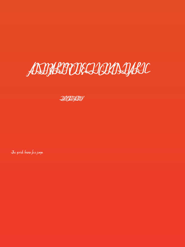 AstralProjectionsItalic Poster