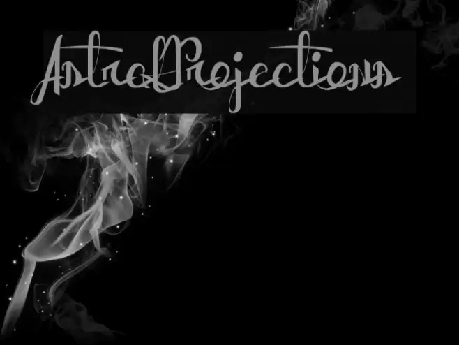 AstralProjections Font examples