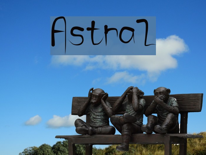 Astral Font examples