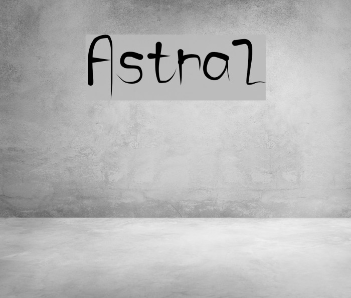 Astral Font examples
