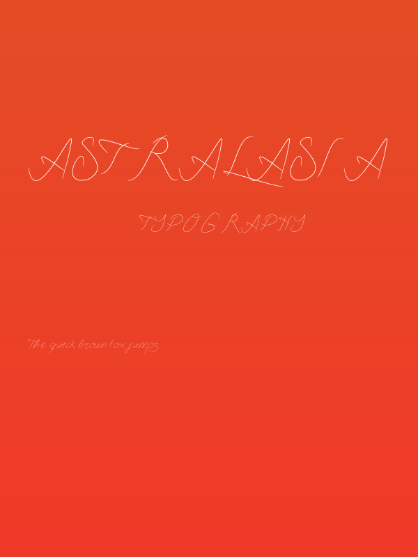 Astralasia Poster