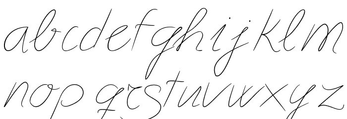 Astralasia Font LOWERCASE