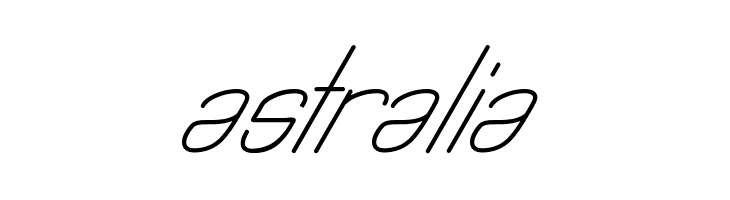 Astralia  Descarca Fonturi Gratis