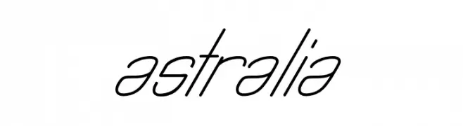 Astralia  font caratteri gratis