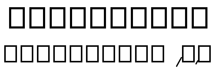 Astralia Font OTHER CHARS