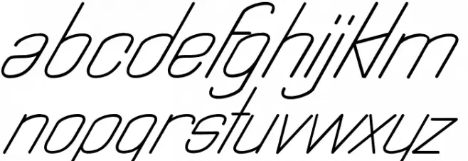 Astralia Font UPPERCASE