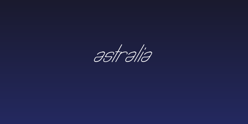 Astralia Social Header