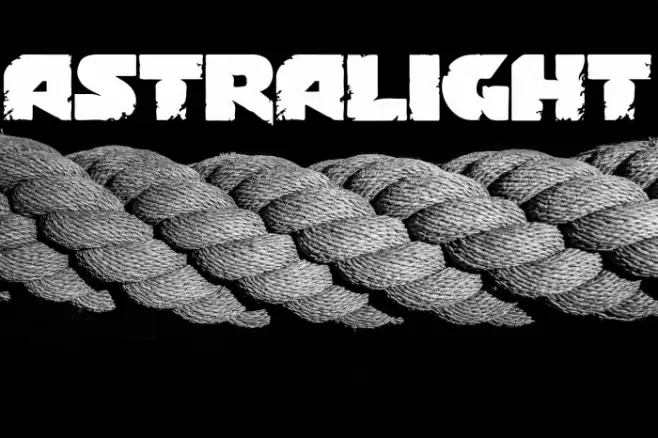 Astralight 字体 examples