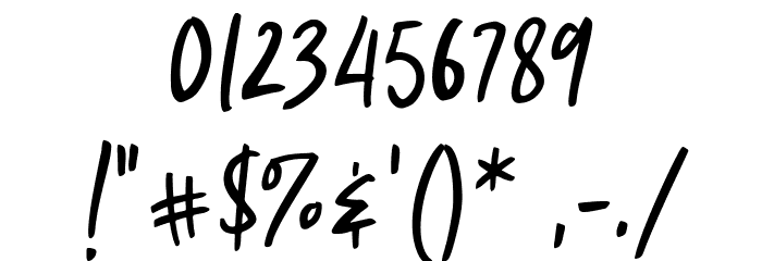 Astrea Font OTHER CHARS