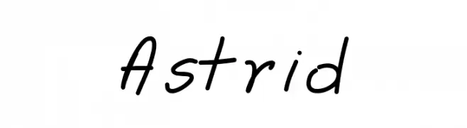 Astrid  font caratteri gratis