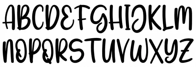 Astringe Personal Schriftart Groß