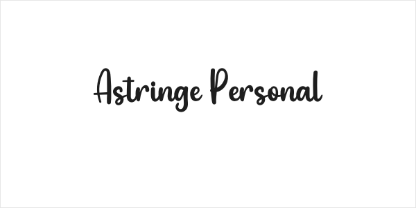 Astringe Personal Logo