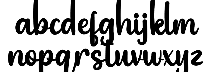 Astringe Personal Font LOWERCASE