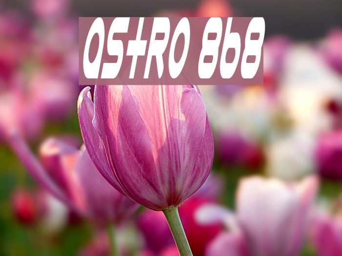 Astro 868 Font examples