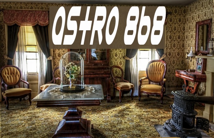 Astro 868 Font examples