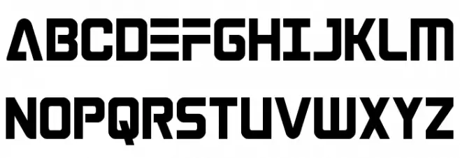 Astro Armada Condensed Schriftart Groß
