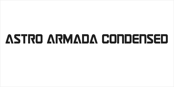 Astro Armada Condensed Logo