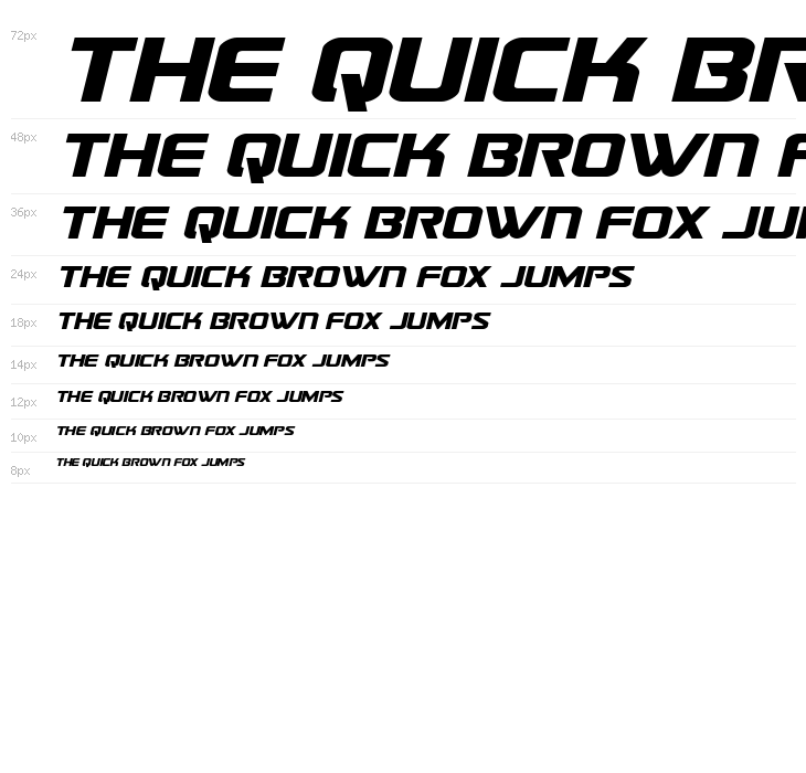 Astro Armada Expanded Italic Waterfall