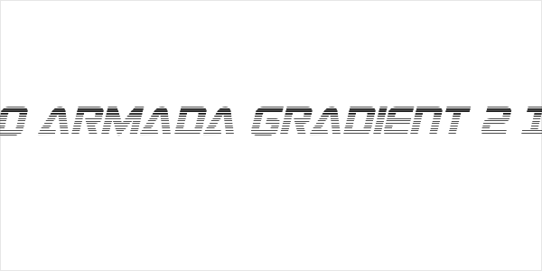 Astro Armada Gradient 2 Italic Logo