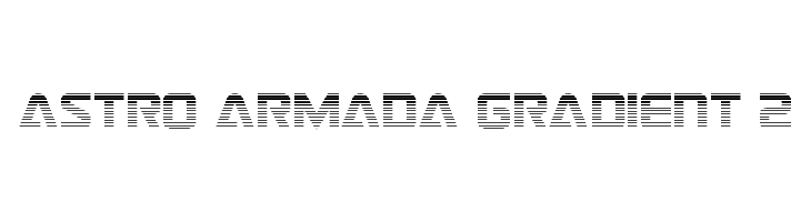 Astro Armada Gradient 2  Free Fonts Download