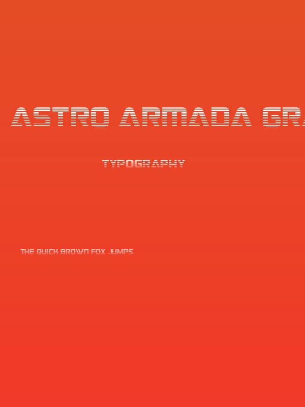 Astro Armada Gradient 2 Poster