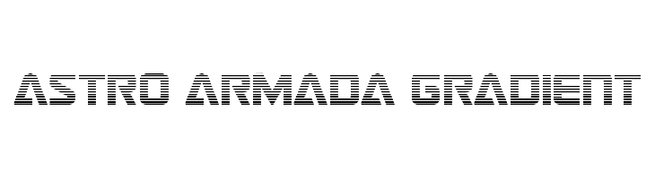 Astro Armada Gradient  font caratteri gratis