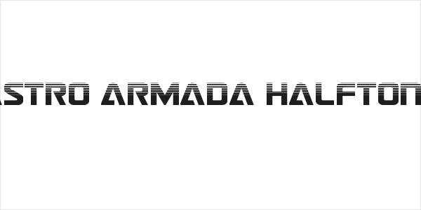 Astro Armada Halftone Logo