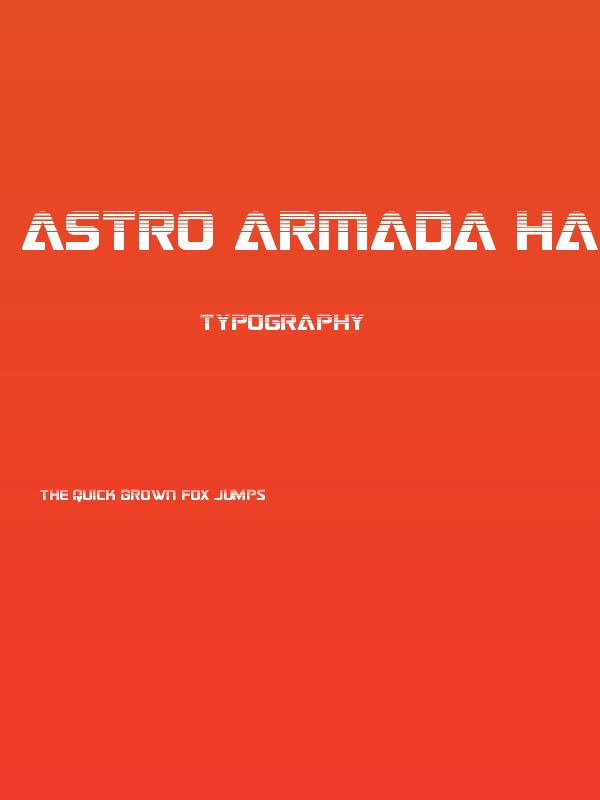 Astro Armada Halftone Poster
