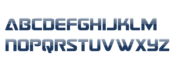 Astro Armada Halftone Lowercase