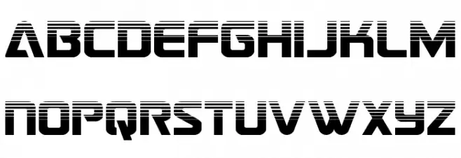 Astro Armada Halftone Schriftart Kleinbuchstaben