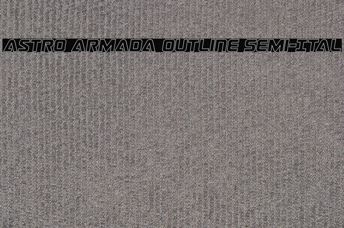 Astro Armada Outline Semi-Ital Example 2