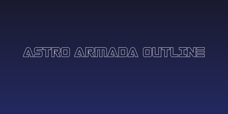 Astro Armada Outline Social Header