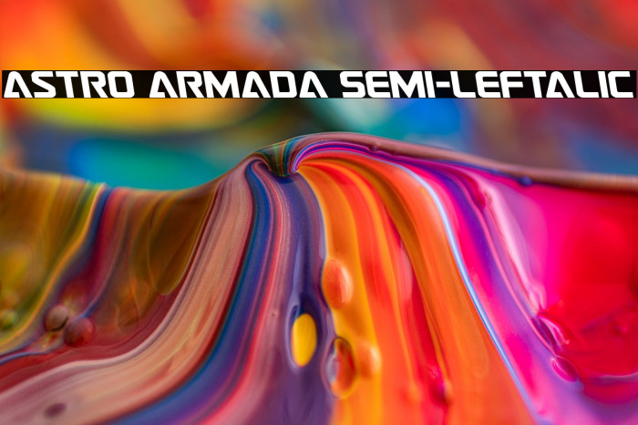 Astro Armada Semi-Leftalic Example 2