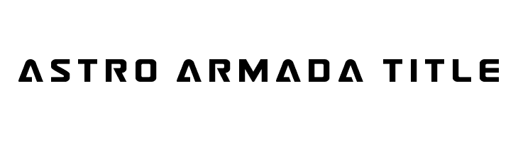 Astro Armada Title  नि: शुल्क फ़ॉन्ट्स डाउनलोड