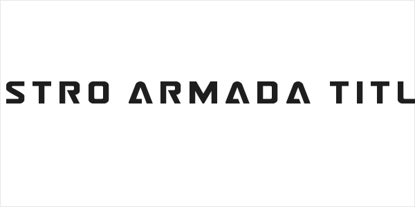 Astro Armada Title Logo