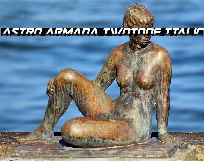 Astro Armada Twotone Italic Example 1