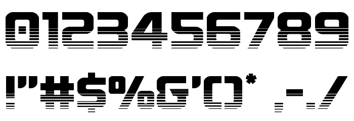Astro Armada Twotone Font OTHER CHARS
