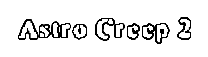 Astro Creep 2 Font