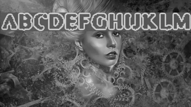 Astro Creep 2 Font examples