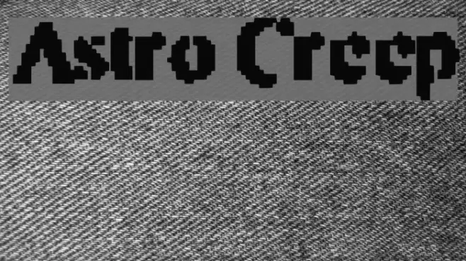Astro Creep Font examples