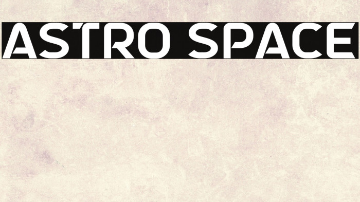 Astro Space Example 1