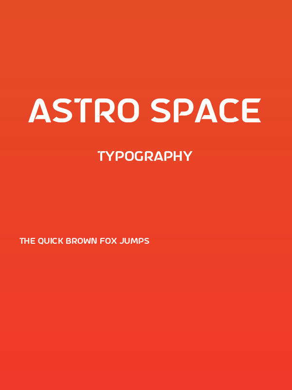 Astro Space Poster