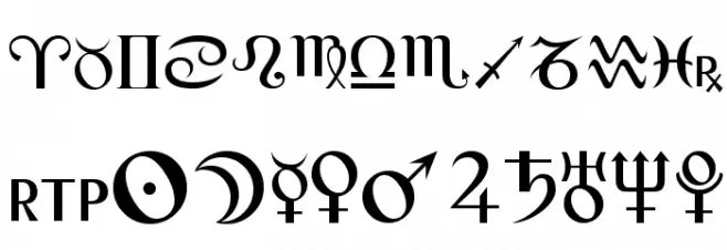 Astro Font UPPERCASE