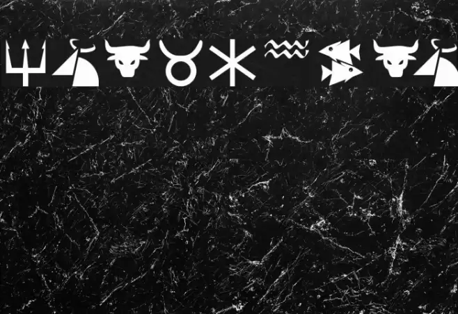 AstroBats Font examples