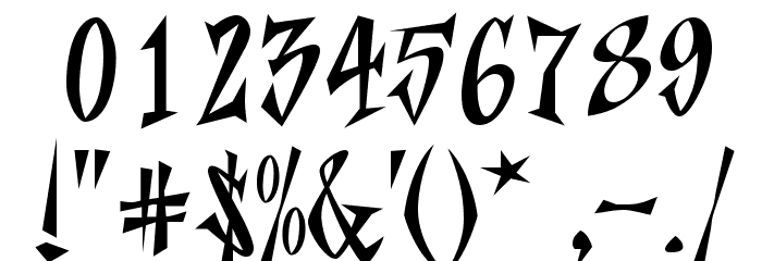AstroBoy Font OTHER CHARS