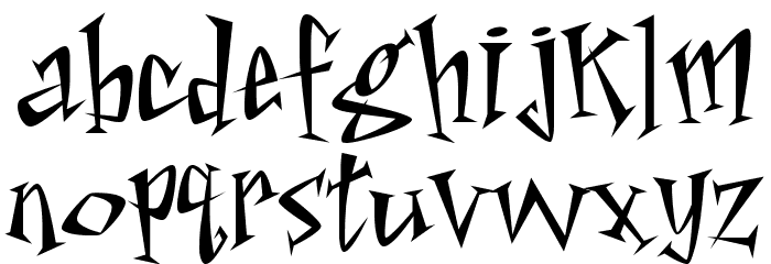 AstroBoy Font LOWERCASE