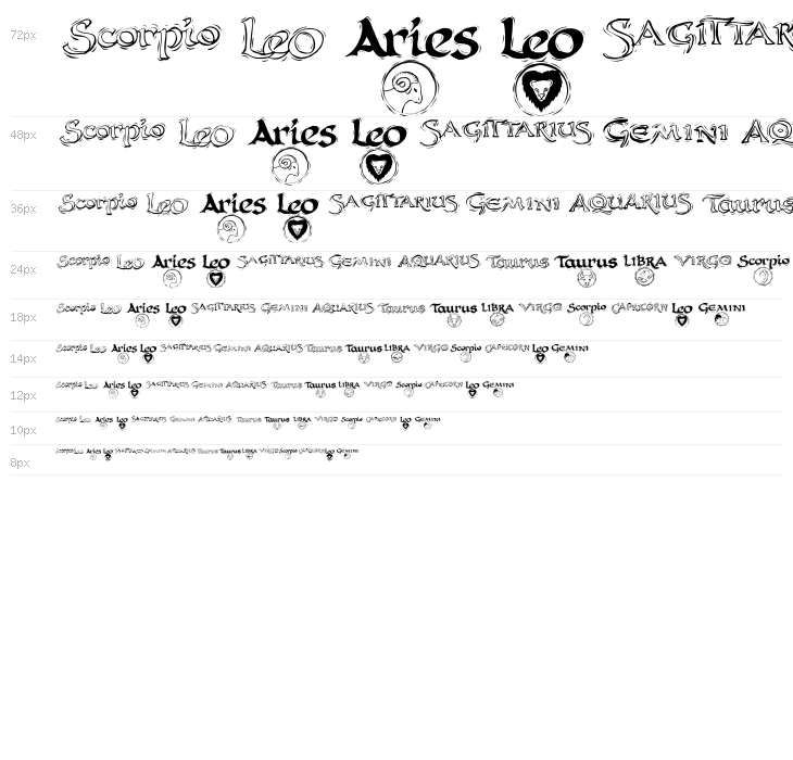 AstroCalligraphsOne Waterfall