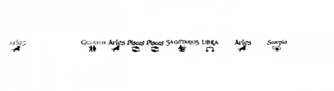AstroCalligraphsTwo  baixar fontes gratis
